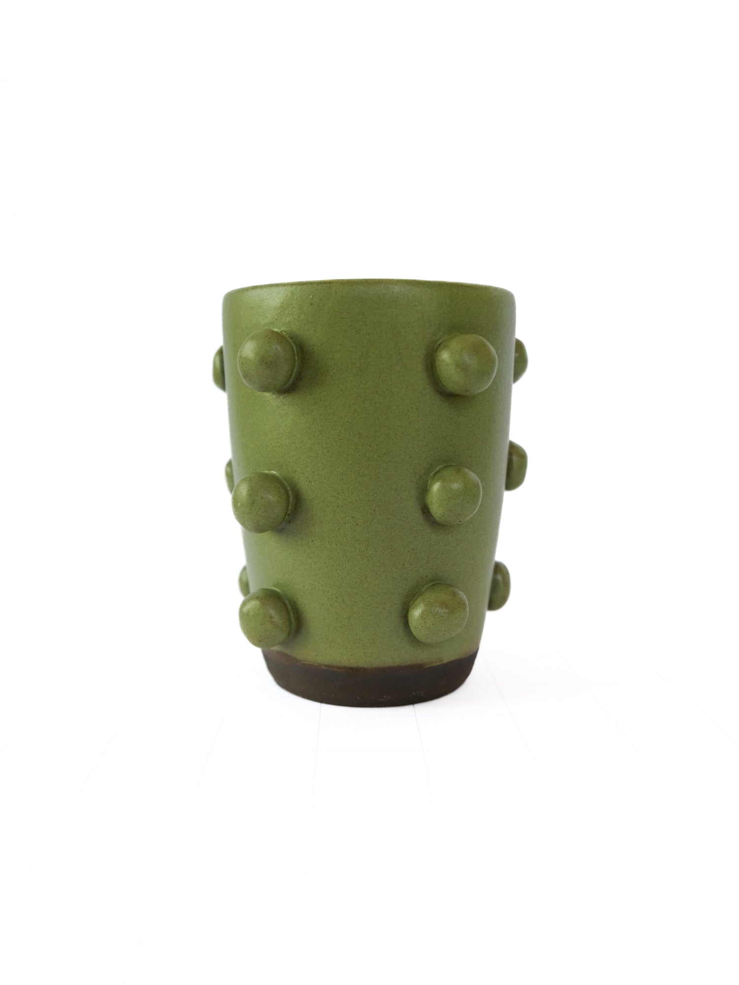 Pom Pom Tumbler: Olive Green