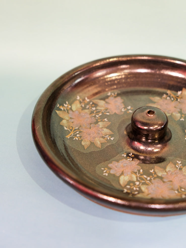 Incense Holder: Flower (Onyx)