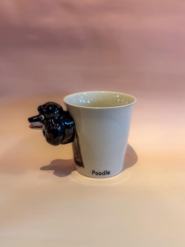 Black Poodle Mug