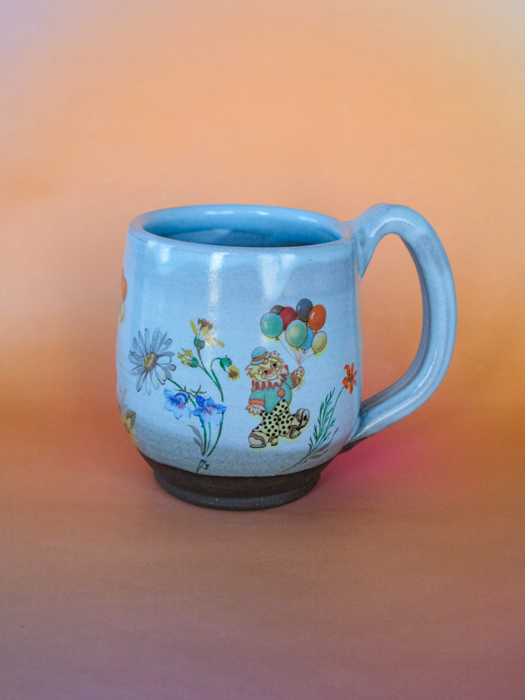 Mug: Clowns (Sky Blue)