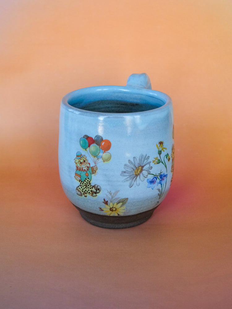 Mug: Clowns (Sky Blue)