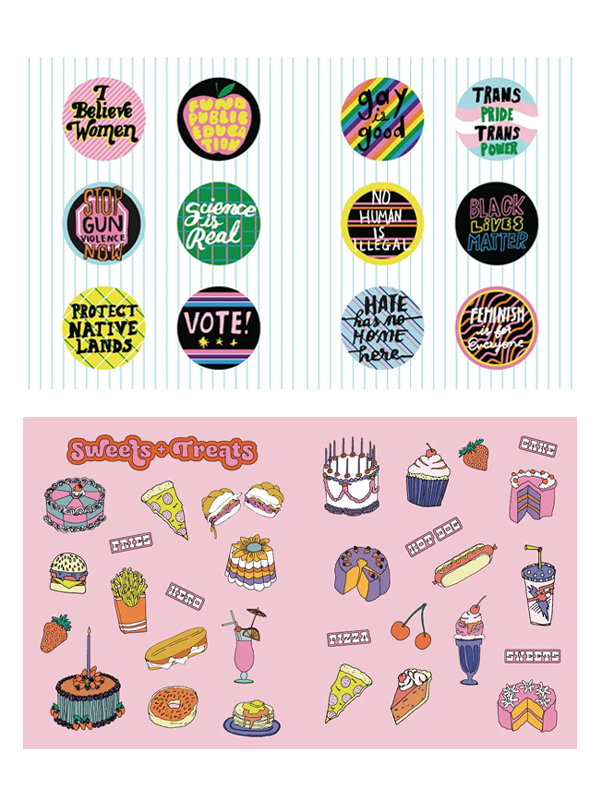 The Big Book of Queer Stickers (Hardcover)