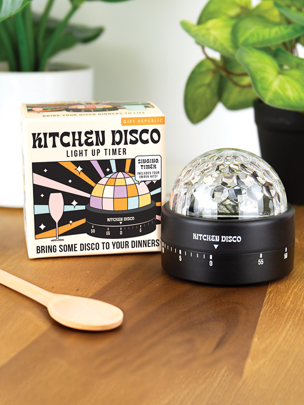 Kitchen Disco Light Up Timer