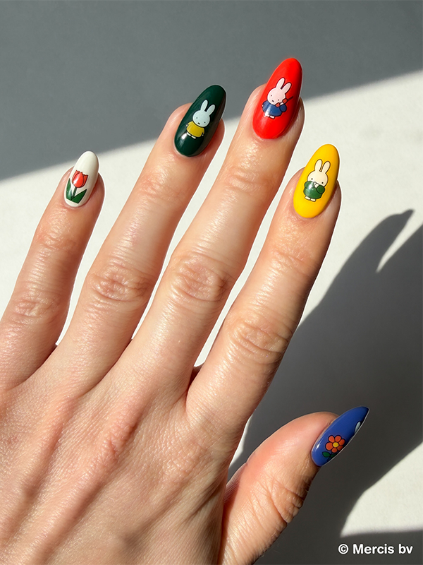 Classic Miffy Nail Art Stickers