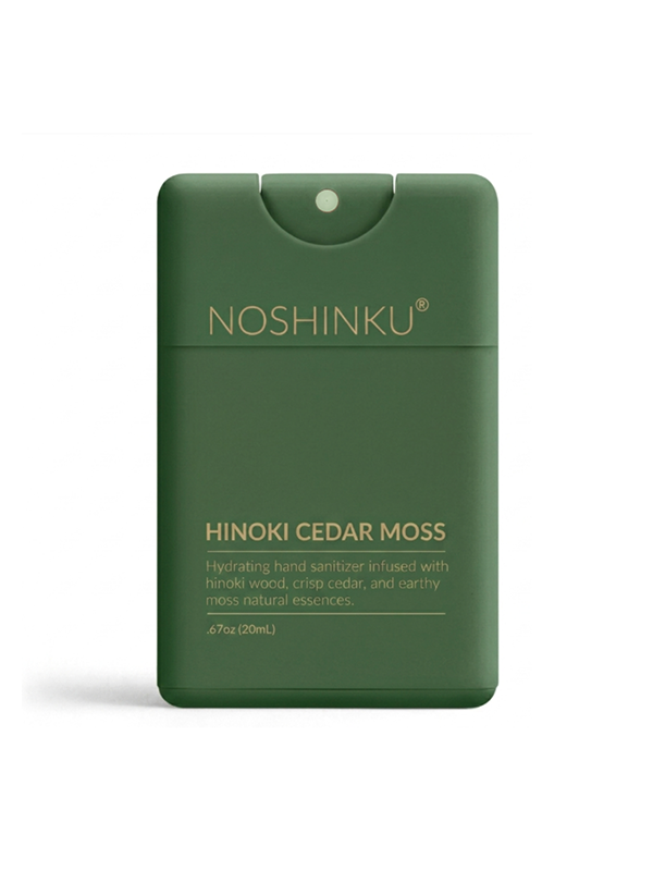 REFILLABLE Nourishing Pocket Sanitizer: Limited Edition Hinoki Cedar Moss