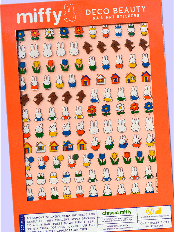 Classic Miffy Nail Art Stickers