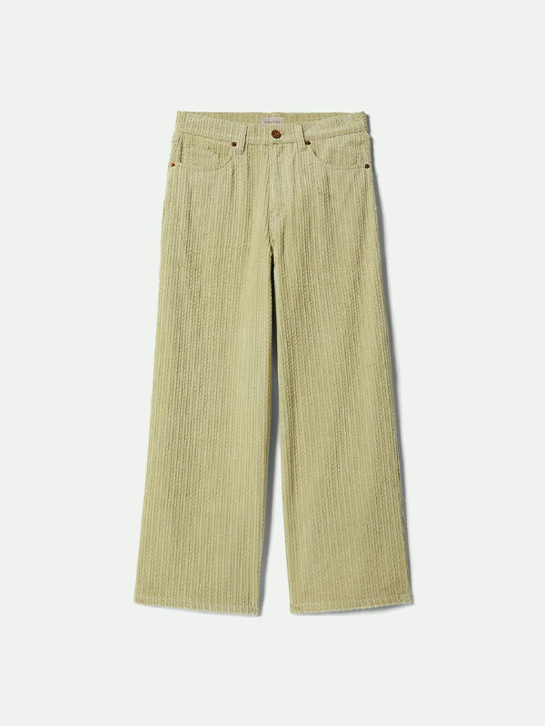 Margo Cropped 5-Pocket Pant: Elm (FINAL SALE)