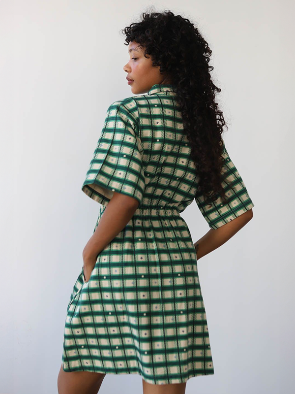 Noble Adult Utility Dress: Plaid