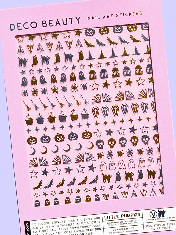 Little Pumpkin Nail Art Stickers