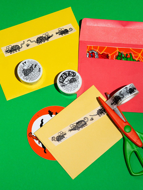 Washi Tape: Rats