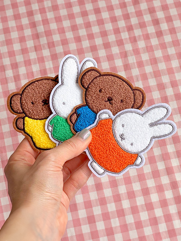 Miffy & Boris Boucle Sticker: Assorted
