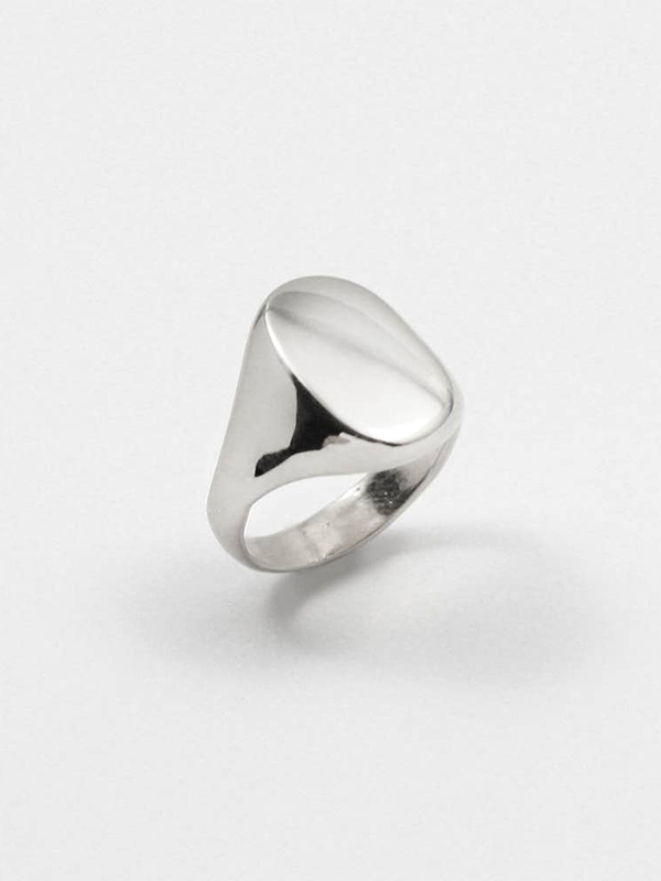 Eliot Signet: Sterling Silver