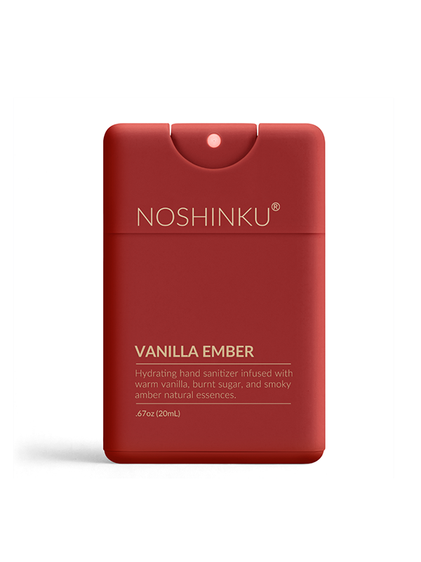 REFILLABLE Nourishing Pocket Sanitizer: Limited Edition Vanilla Ember