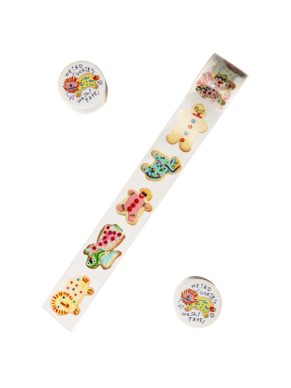Washi Tape: Weird Cookies