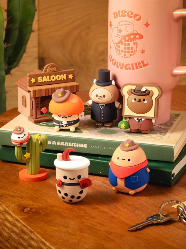 Smoko Friends Wild West Blind Box: Assorted