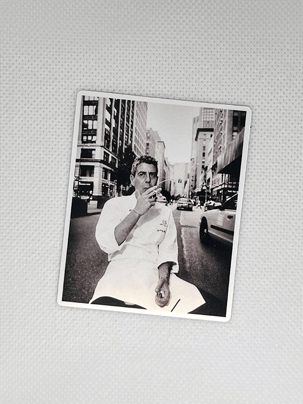 Anthony Bourdain New York Sticker