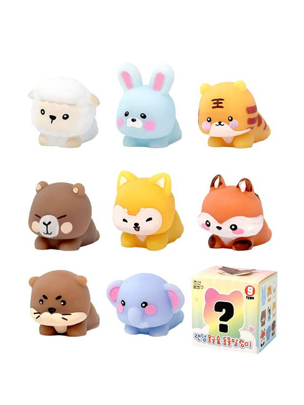 Forest Friends Mini Squishy Blind Box: Assorted