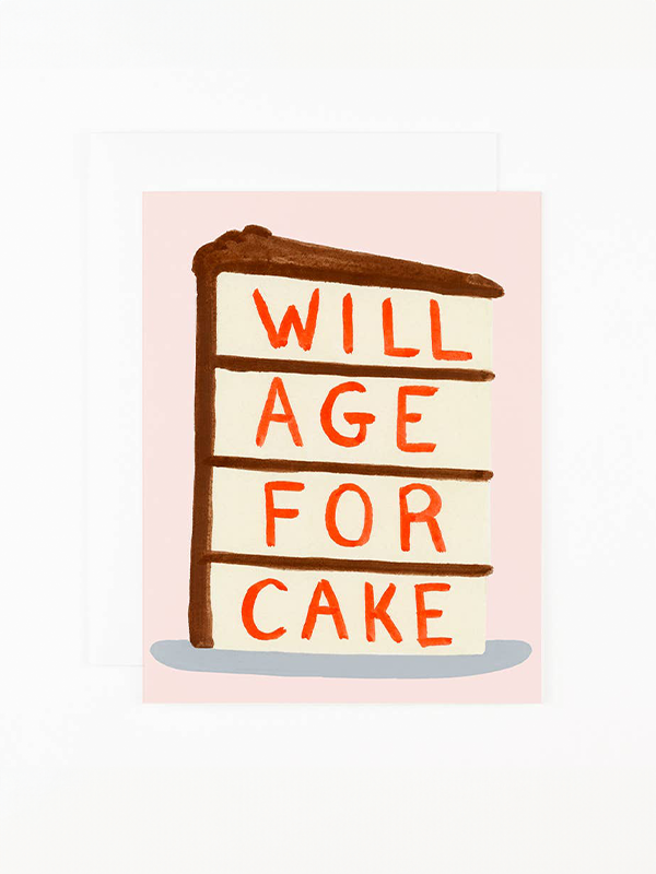 Will Age for Cake Card