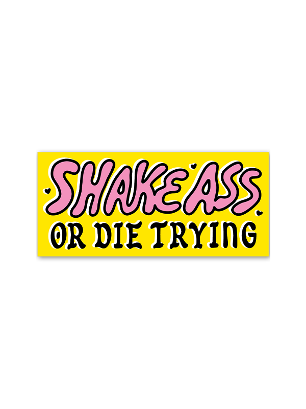 Shake Ass Sticker