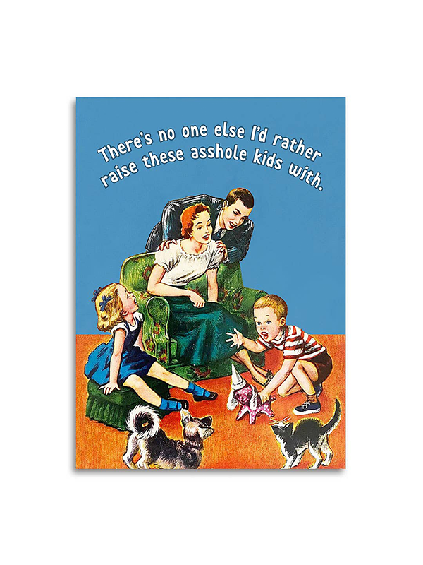 Raising Kids Together Mom Card