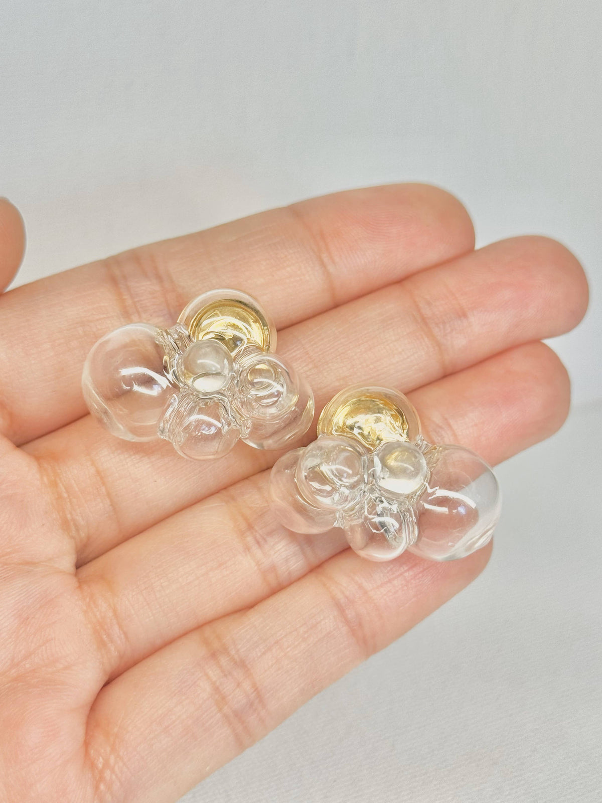 Glass Bubble Earrings: The Otis Jr.