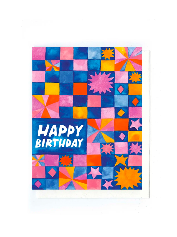 Happy Birthday Quilt Card
