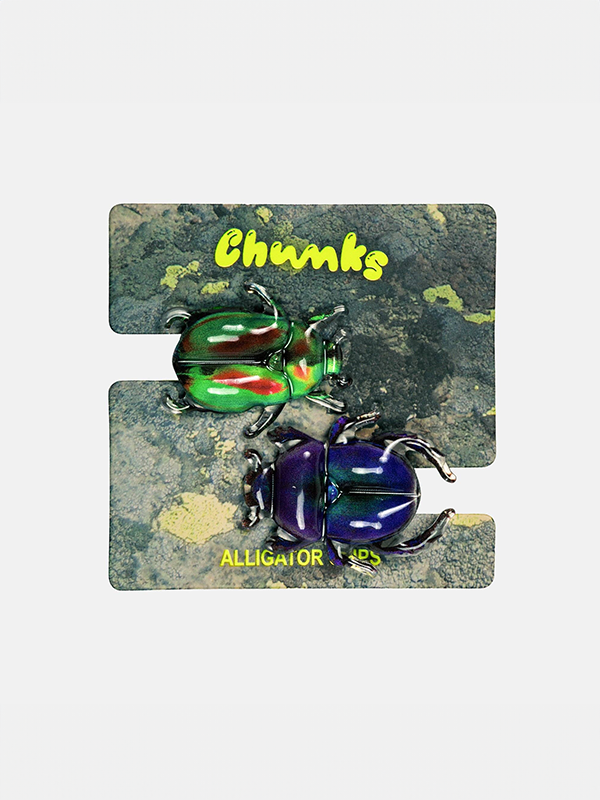 Allie Beetle Clips: Shining Armor (Set of 2)