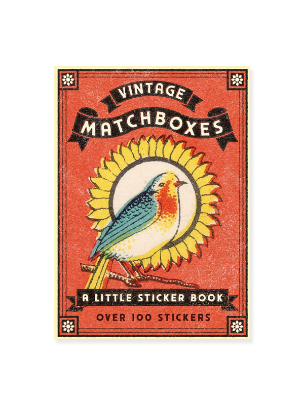 Vintage Matchboxes: A Little Sticker Book