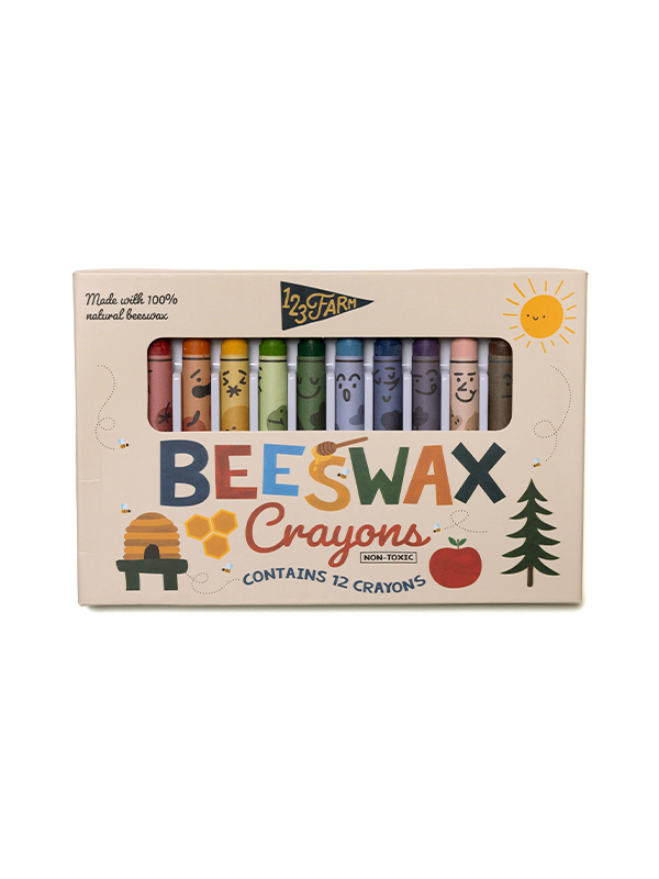 12 Beeswax Crayons