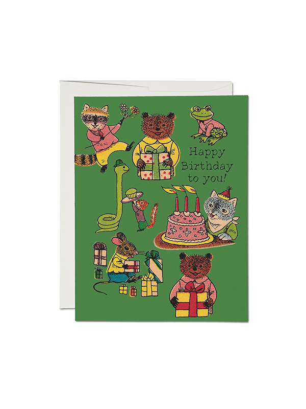 Richard Scarry Critter Wishes Card
