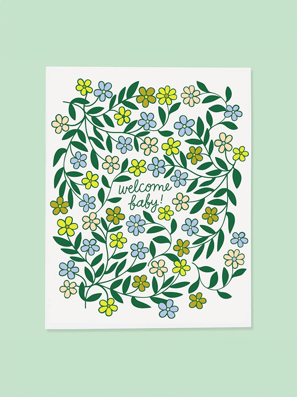 Welcome Baby Card
