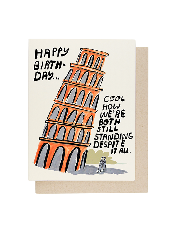 Still Standing Birthday Card