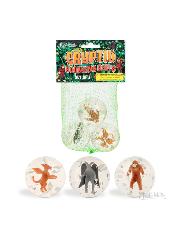 Bouncing Ball Cryptids (Set of 3)