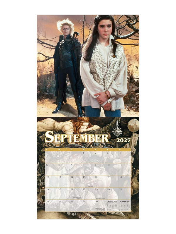 Jim Henson's Labyrinth 2027 Wall Calendar