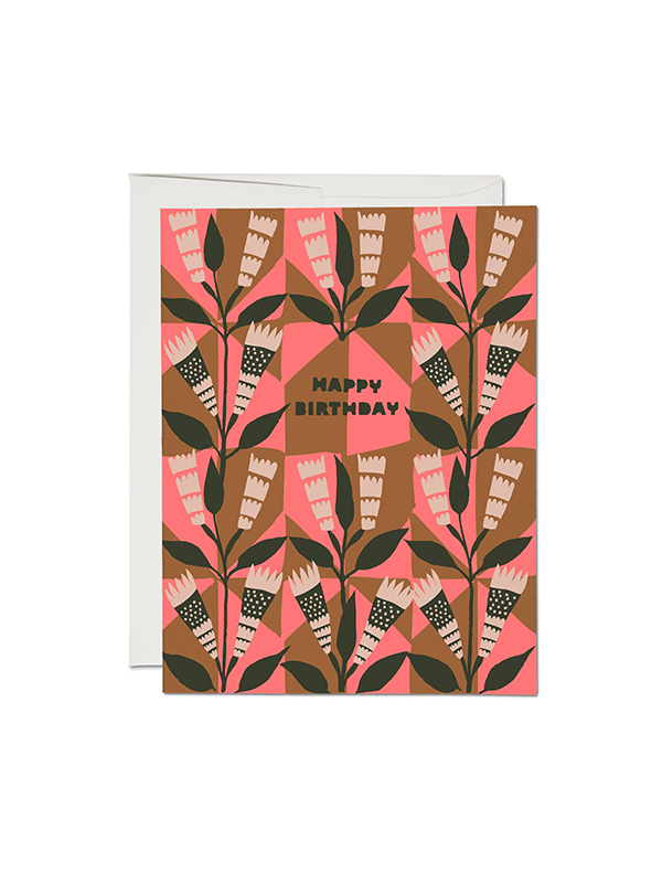 Neapolitan Flowers Card