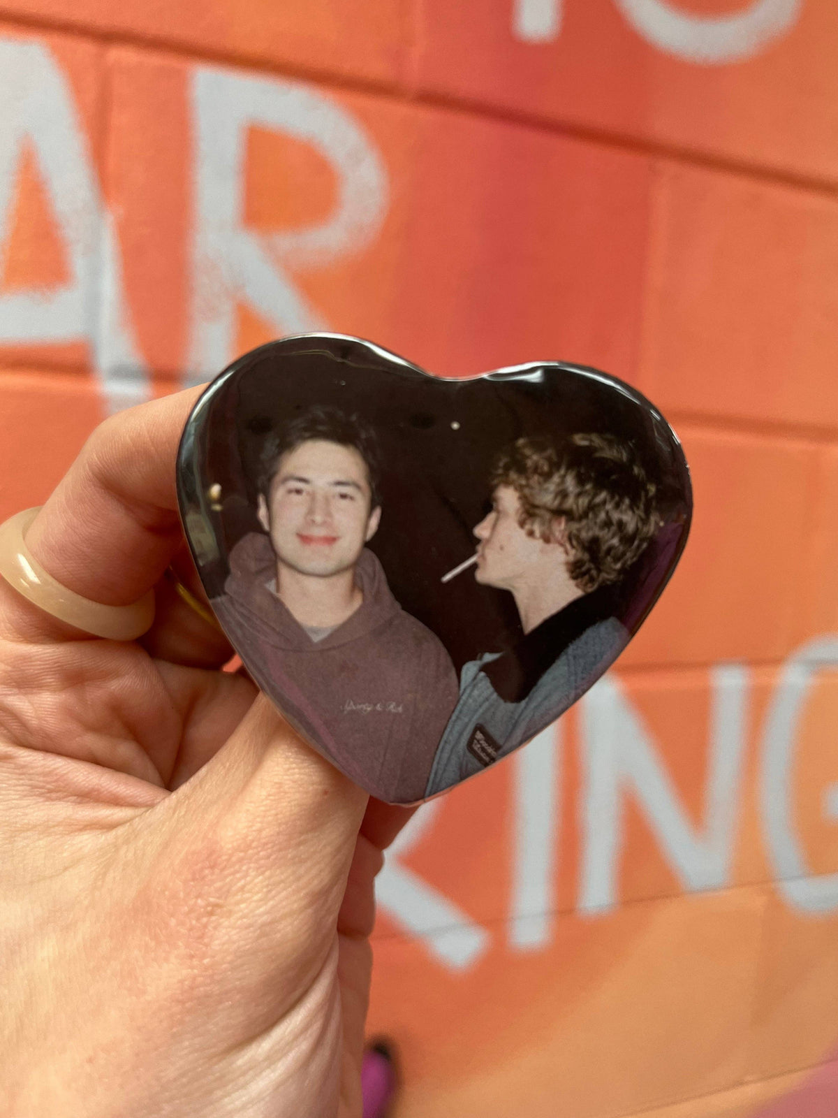 Bestie Boys Heated Rivalry Pin – Edge of Urge