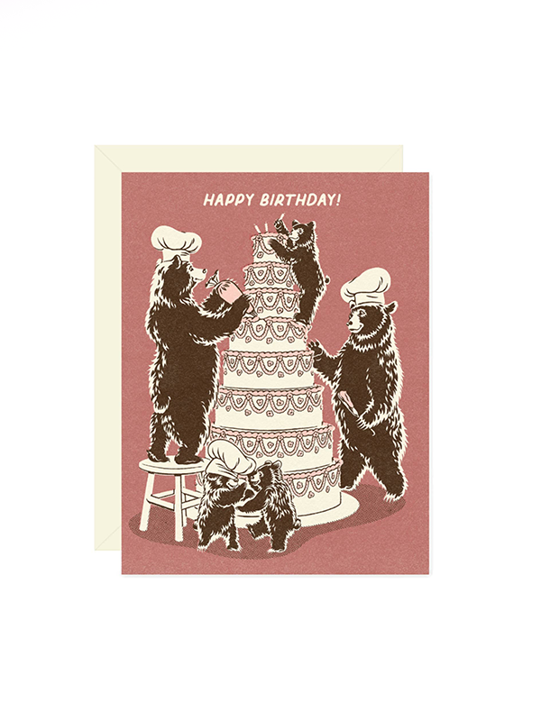 Birthday Bear Birthday Card