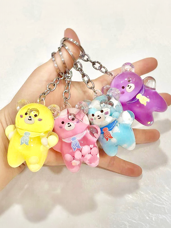 Bear Floaty Key Charm: Assorted