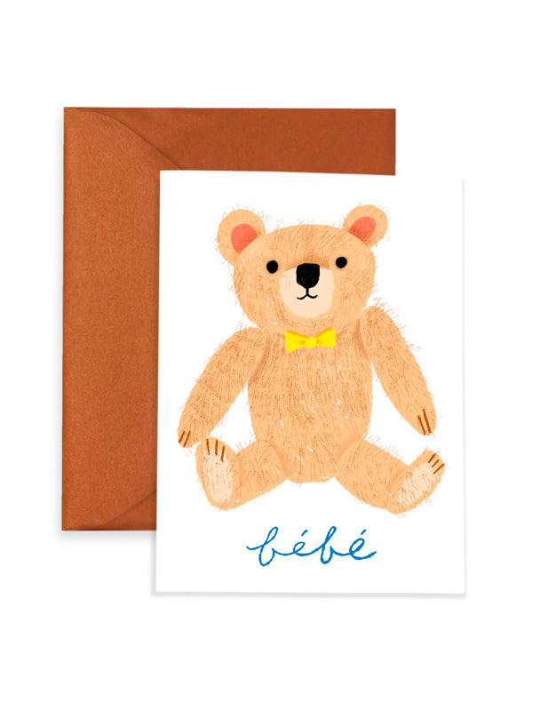 Teddy Baby Card