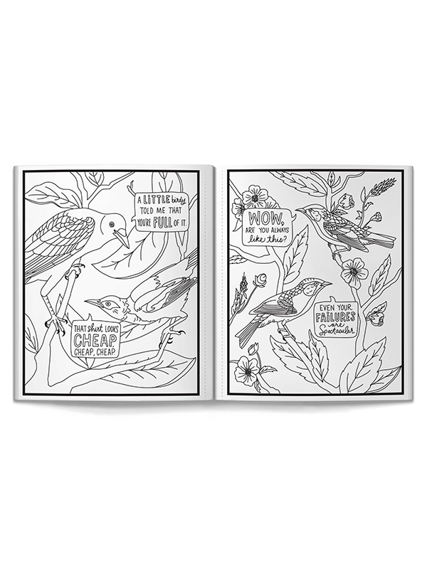 Salty Birds Coloring Book