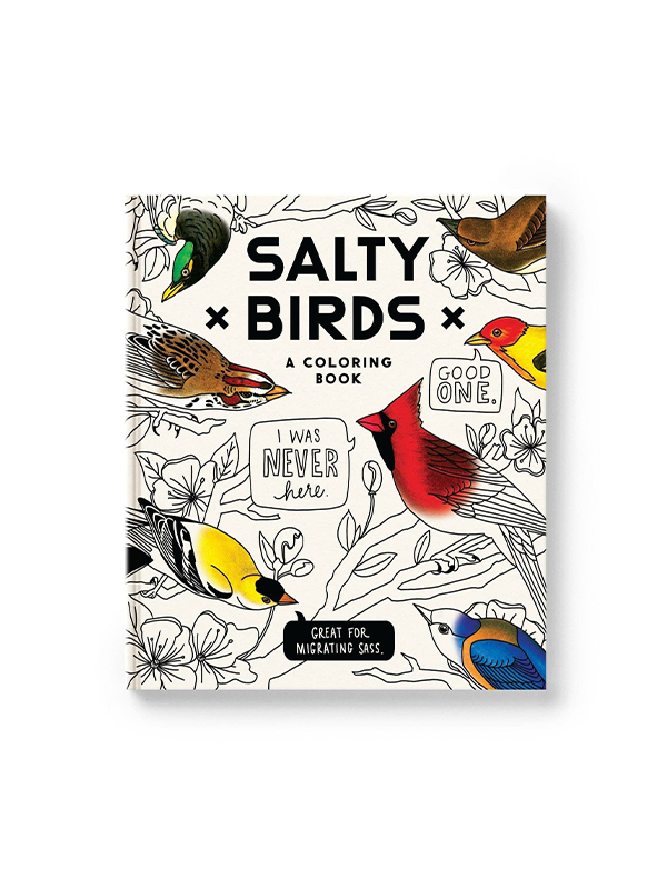 Salty Birds Coloring Book