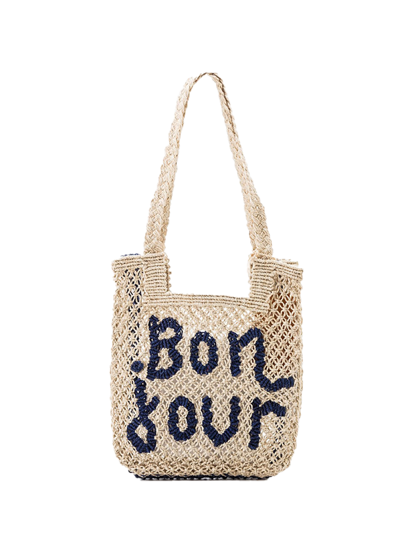 The Jacksons Large Bonjour Tote Bag for Women