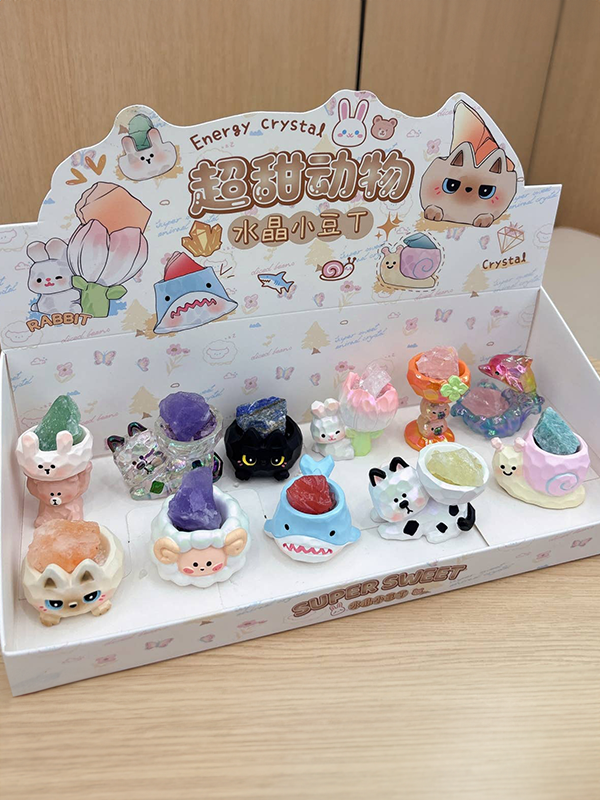 Sweet Pet Crystal Blind Box: Assorted