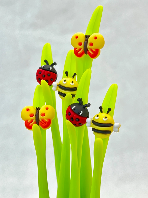 Grass Bugs Wiggle Gel Pen: Assorted