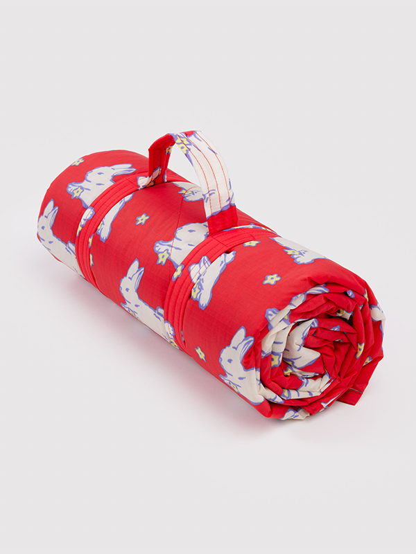 Puffy Picnic Blanket: Bunnies