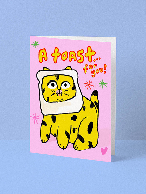 A Toast For You Card