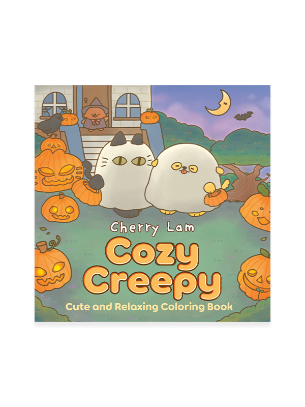 Cozy Creepy: Cute and Relaxing Coloring Book