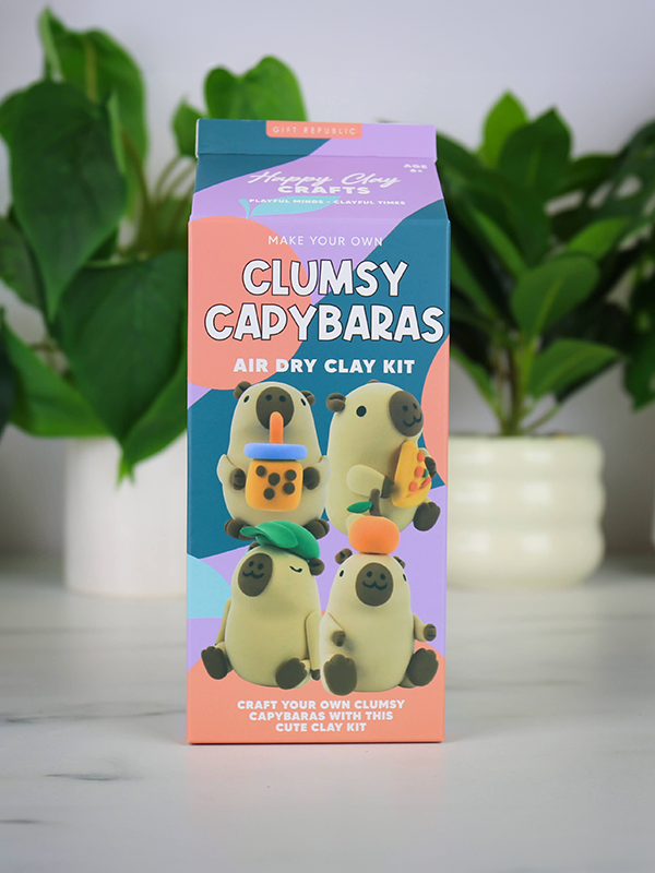 Capybara Air Dry Clay Kit
