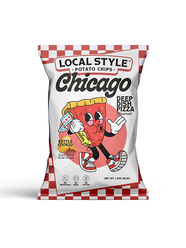 Local Style Chicago Potato Chips: Deep Dish