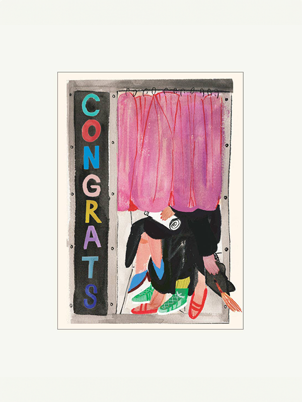 Three Two One Snap Congrats Card